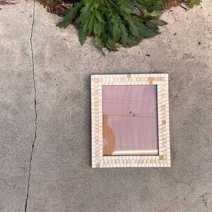 Quartz Stone Tile Trim, Rectangular Wooden Frame